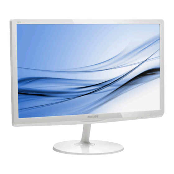 Philips 207E6 Bedienungsanleitung