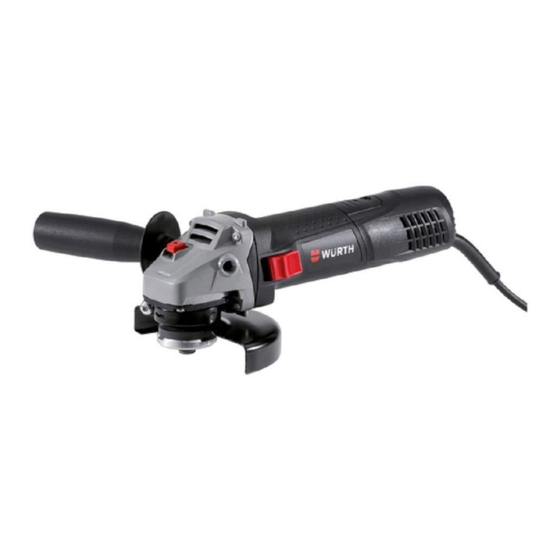 Würth EWS 7-115 BASIC Originalbetriebsanleitung