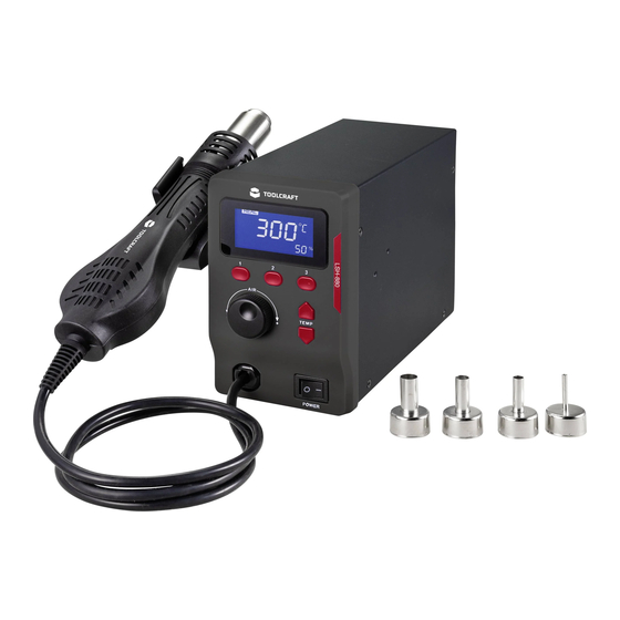 TOOLCRAFT LSH-880 SE Bedienungsanleitung