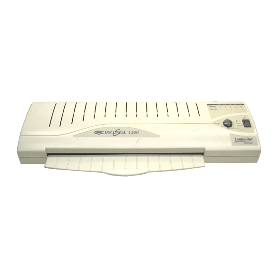 GBC 1200 Bedienungsanleitung
