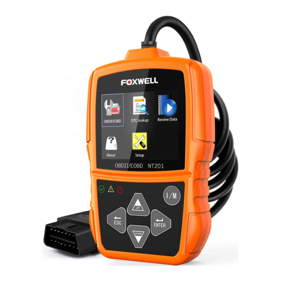 Foxwell NT201 Handbuch