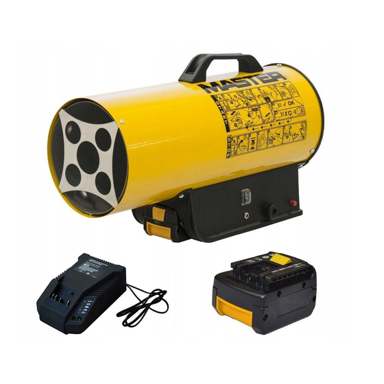 Master BLP 17M DC Bedienungs- Und Wartungsanleitung