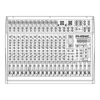 Phonic POWERPOD K-16 Plus Bedienungsanleitung