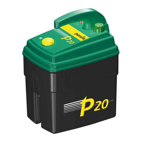 patura P20 Bedienungsanleitung