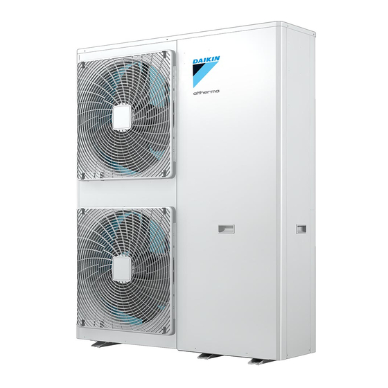 Daikin Altherma 3 H F EPGA11DAV3 Referenzhandbuch Für Den Monteur
