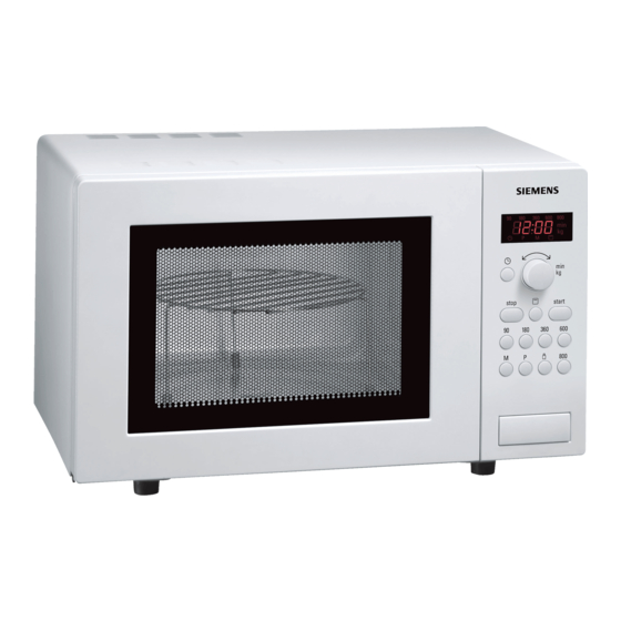 Siemens HF15G241 Gebrauchsanleitung