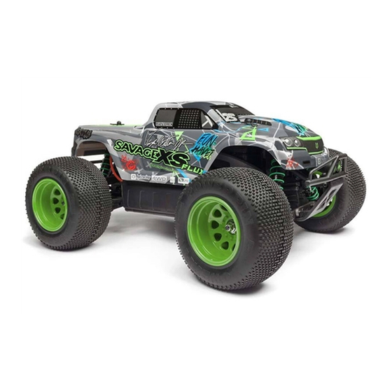 HPI Racing Savage XS flux Bauanleitung