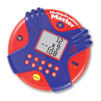Learning Resources Multiplication Master Electronic Flash Card Bedienungsanleitung