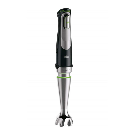 Braun Multi Quick 9 Handbuch