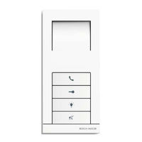 Busch-Jaeger Busch-Welcome 83210-AP-xxx Series Bedienungsanleitung