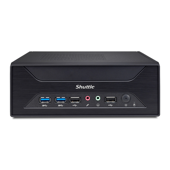 Shuttle XH410G Kurzanleitung