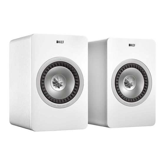KEF X series Handbücher