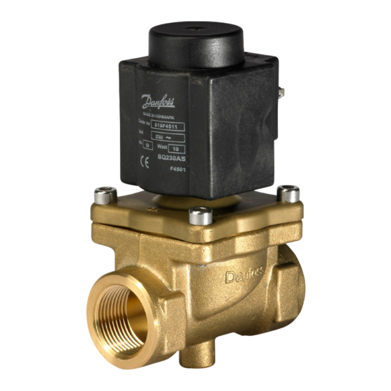Danfoss EV245B Montageanleitung