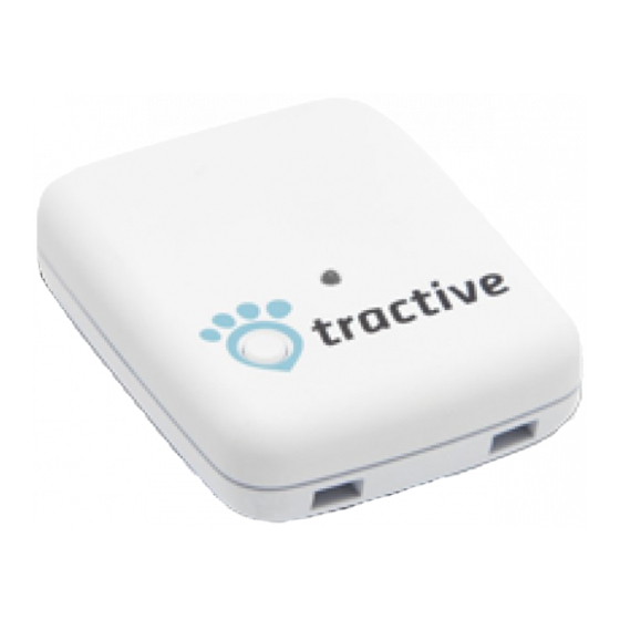 Tractive GPS PET TRACKING Bedienungsanleitung