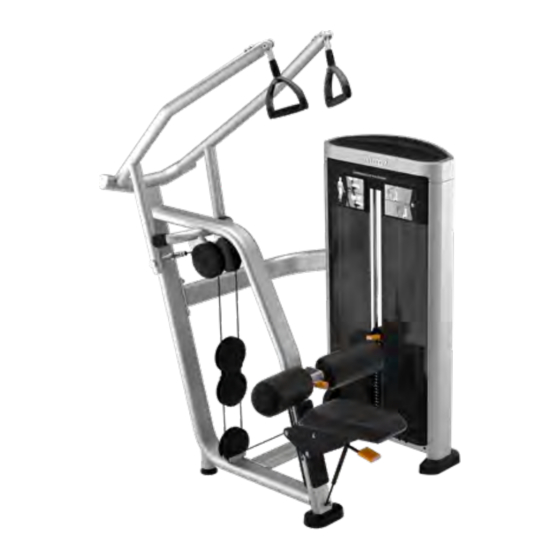 Precor RESOLUTE STRENGTH SELECTORIZED LINE RSL 314 Erste Schritte