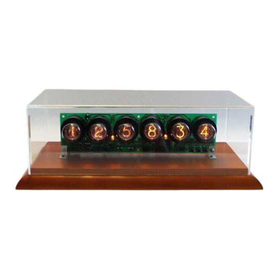 Nixie Clock IN-1 Betriebsanleitung