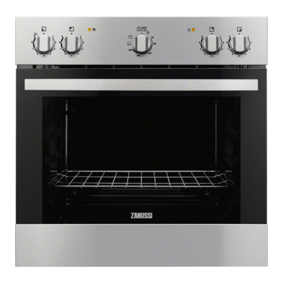 Zanussi ZOU10311XK Benutzerinformation