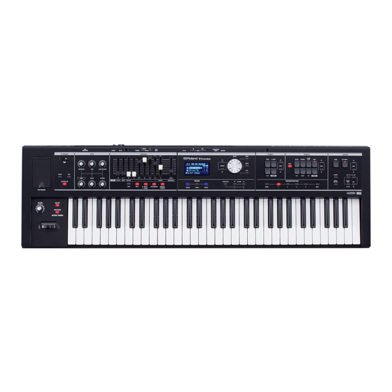 Roland V-Combo VR-09 Bedienungsanleitung
