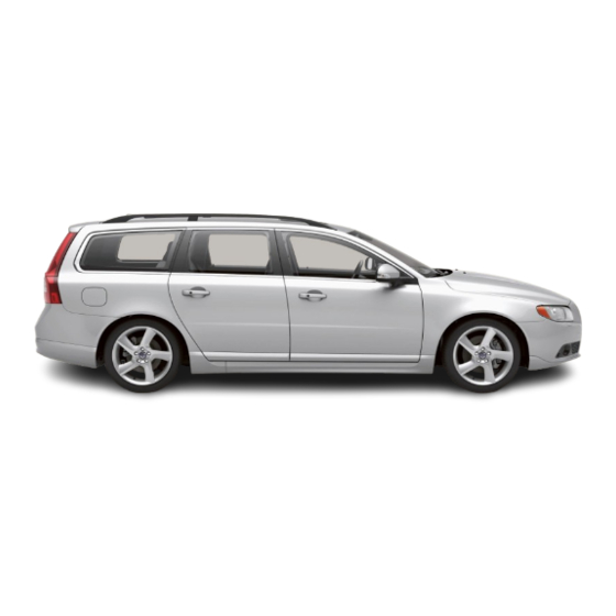 Volvo V70 Betriebsanleitung