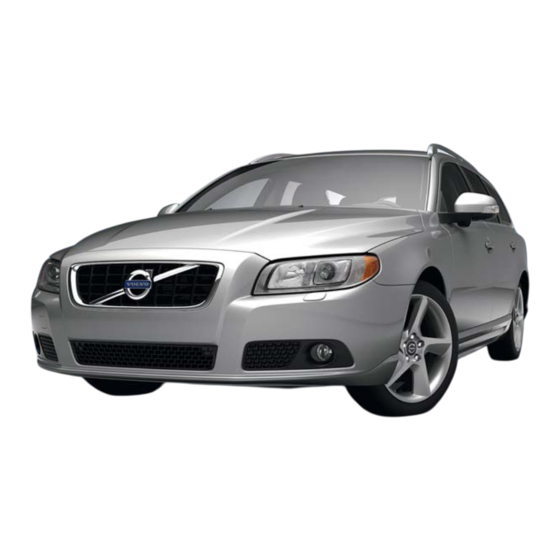 Volvo v70 Kurzanleitung