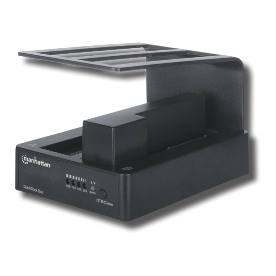 Manhattan QUICKDOCK DUO 130363 Instruktion