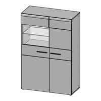 Forte COMBINO CMBV42LB Montageanleitung