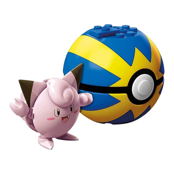 Mega Construx Pokemon CLEFAIRY GCM74 Montageanleitung