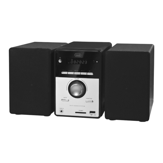 Trevi MCX 1021 USB Betriebs- Und Anschlußanleitung