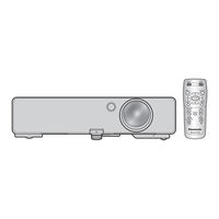 Panasonic PT-LB 2VE Bedienungsanleitung