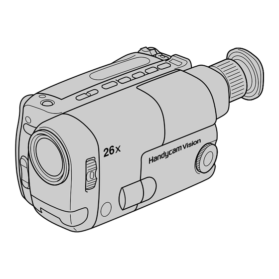 Sony CCD-TRV10E Bedienungsanleitung