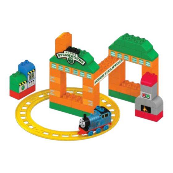 MEGA BLOKS Junior Builders Thomas at the Sodor Steamworks Montageanleitung