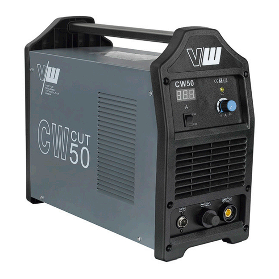 Vector CUT CW50 Bedienungsanleitung