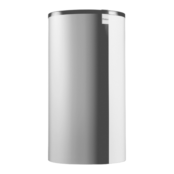 Vaillant allSTOR Bedienungsanleitung