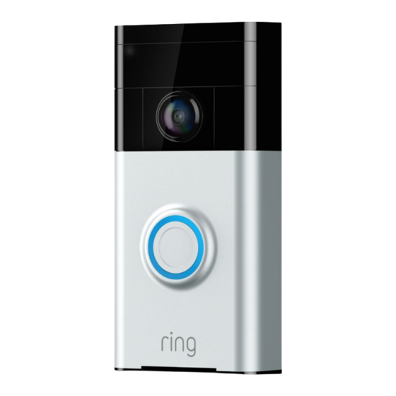 ring Video Doorbell Schnellstart