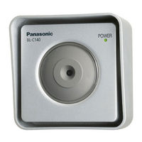 Panasonic BL-C160 Installationsanleitung