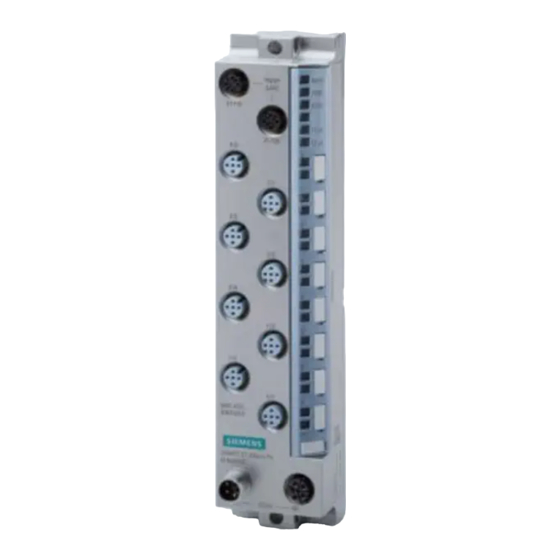 Siemens SIMATIC ET 200eco PN Bedienungsanleitung