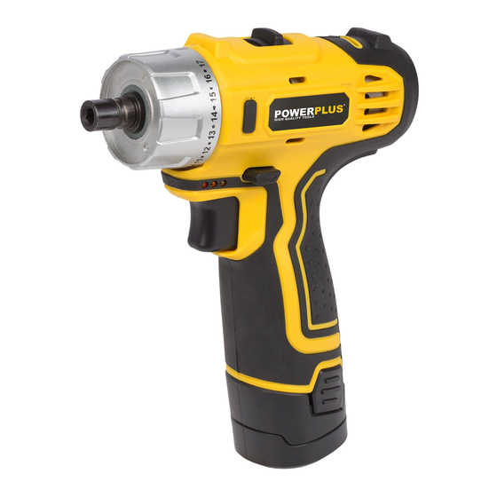 Powerplus POWX0041LI Bedienungsanleitung
