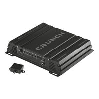 Crunch GPX1250.1D Bedienungsanleitung
