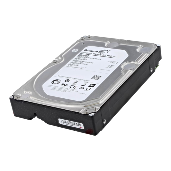 Seagate ST6000NM0034 Bedienungsanleitung