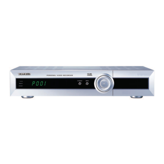 Topfield TF 5400PVR Bedienungsanleitung