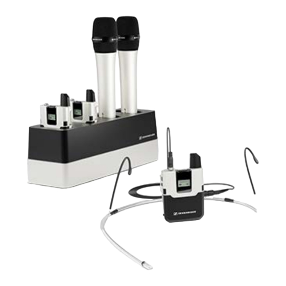 Sennheiser SpeechLine Digital Wireless Kurzanleitung