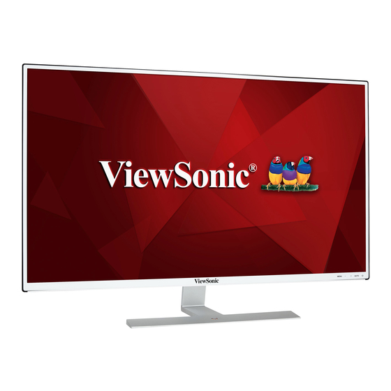 ViewSonic VX3209-2K Bedienungsanleitung