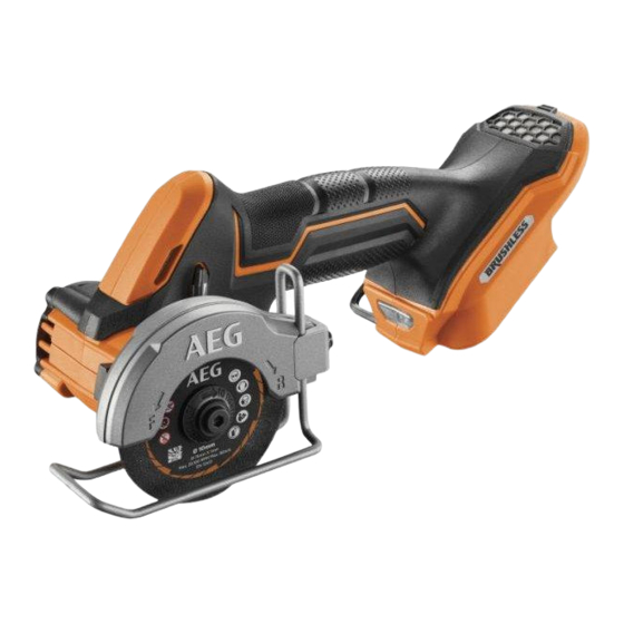 AEG BMMS18SBL Originalbetriebsanleitung