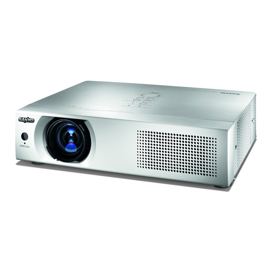 Sanyo PLC-XU115 Bedienungsanleitung