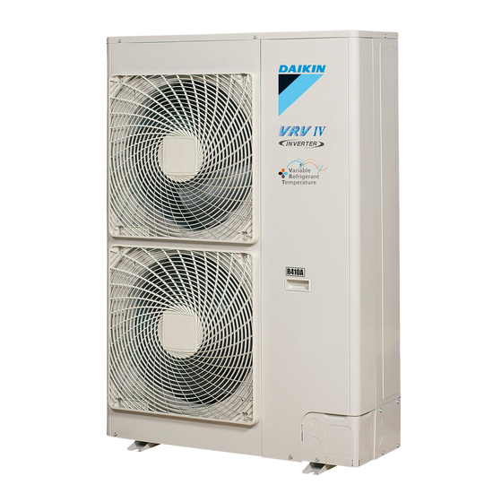 Daikin VRV IV-S RXYSQ4T8VB Serie Referenz Für Installateure Und Benutzer