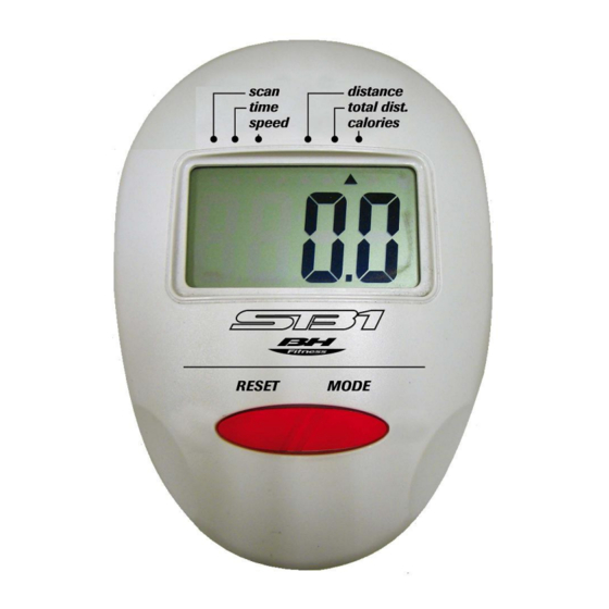 BH FITNESS H9150 Monitor Betriebsanleitung