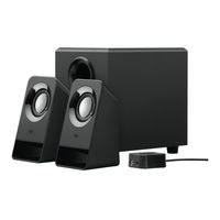 Logitech Z213 COMPACT 2.1 Installationsanleitung