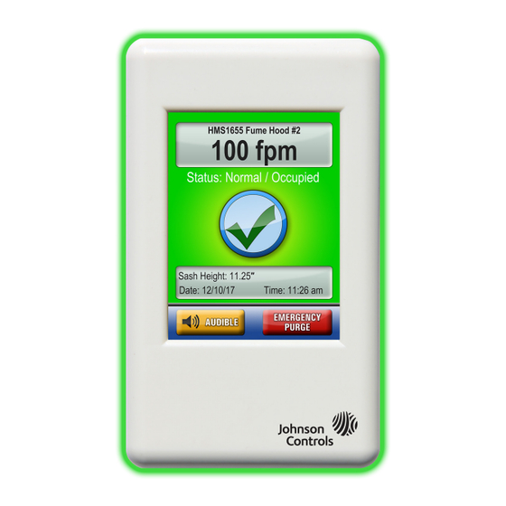 Johnson Controls HMS-1655 Installationsanleitung