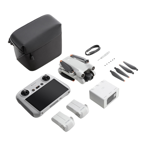 DJI MINI 3 PRO Fly More Kit Plus Handbuch