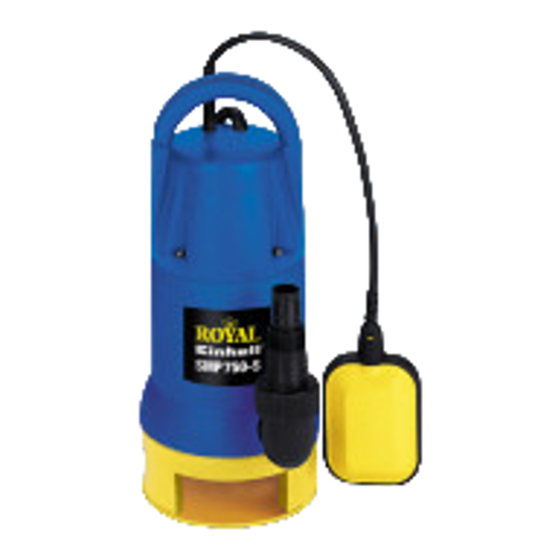 Einhell Royal TMP-402-S Bedienungsanleitung